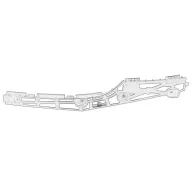   Opel Insignia 1/2 2013.09.01-2017.01.01 Jobb hátsó lökhárító belső tartó (2ENG)