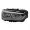BMW X1 (F48) 2015.09.01- Jobb LED fényszóró motorral, elektromos nélkül, 19.01- TYC (2FK0)