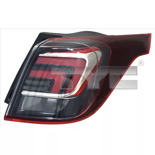 Opel Crossland X 2017.03.13-2020.12.31 Bal hátsó külső LED lámpa komplett (2L27)