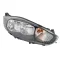 Ford Fiesta 2013.02.01-2017.05.01 Jobb titánium H7/H15 fényszóró komplett (2MLY)