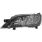 Fiat Ducato 2014.01.01-2023.12.31 Bal oldali 2H7/LED nappali fényes fényszóró, fekete hátlappal, LED vezérlő nélkül (2MTX)