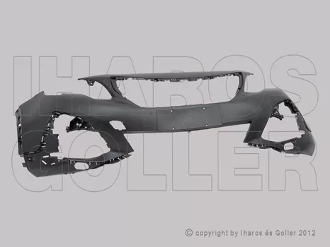 Peugeot 3008 (P84) 2016.05.01- Első lökh bor. alap. szenz. jel(Halogén lámpáshoz) (22E8)