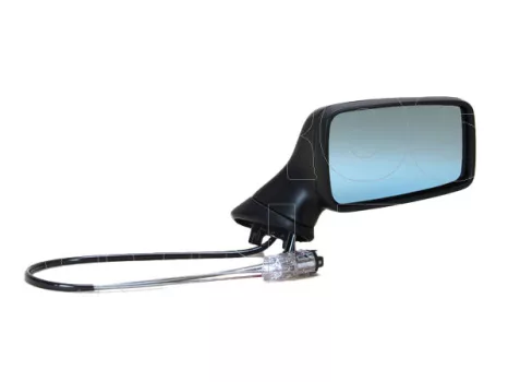 Audi 80 1986.10.01-1991.08.31 Visszapillantó tükör jobb, bowdenes állítható, kék (0VGB)