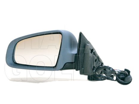 Audi A3 8P(3 ajtós) 2003.05.31-2005.09.31 Visszapillantó tükör bal,elektromos  állítás,aszférikus,fűthető,fényezendő,elektromos behajtható.(3 ajtós) (0S9N)