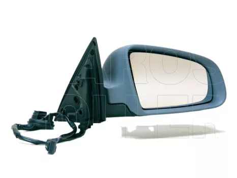 Audi A6 2004.05.01-2008.09.30 Visszapillantó tükör jobb, elektromos  állítható, fűthető, fényezendő (0RP5)