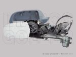   Audi A4 2007.11.01-12.01.31 Visszapillantó tükör bal, el.áll.,fűth.,aszf.,fény., vill. 09.05- (14PL)