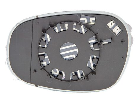 BMW 1 (E87, E81) 2007.04.01-2011.05.31 Tükörlap cserélhető jobb, aszférikus, fűthető, 09.10.- (17HS)