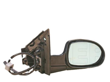 Citroen C5 2000.10.01-2004.09.30 Visszapillantó tükör jobb, elektromos  állítás, fűth, beép.hőmérős ,fényezendő (0HFD)