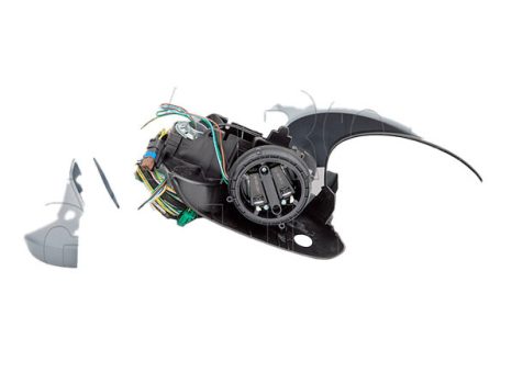 Citroen C4 2004.11.01-2008.08.01 Visszapillantó tükör jobb elektromos  állítás,domború,fűthető,fényezendő,villogós,hőmérős  (14TP)