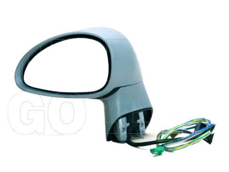 Citroen C4 2004.11.01-2008.08.01 Visszapillantó tükör bal,elektromos  állítás,aszférikus,fűthető,fényezendő,behajtható.,villogós (0PZI)