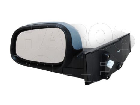 Chevrolet Spark M300 2010.03.01- Visszapillantó tükör bal, elektromos  állítás, domború, fűthető, fényezendő (04P7)