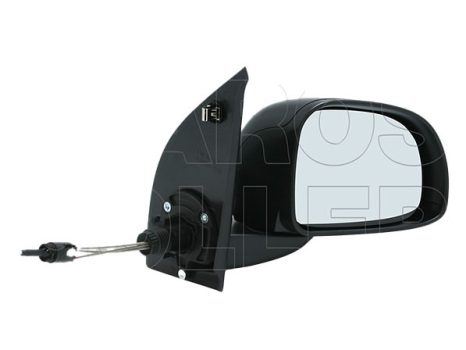 Fiat Panda 2003.10.01-2011.12.31 Visszapillantó tükör jobb, bowdenes állítás, domború (09-) (0WBG)