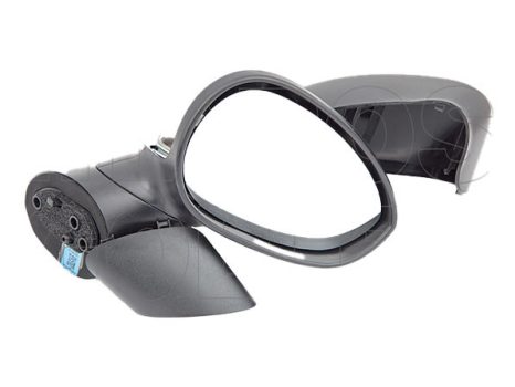 Fiat Linea 2007.08.01-2012.03.31 Visszapillantó tükör jobb, elektromos  állítás, fűthető, hőmérős , fekete (12MT)