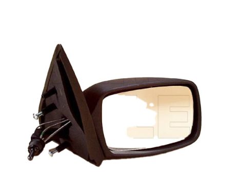 Ford Fiesta 1989.02.01-1997.01.31 Visszapillantó tükör jobb, bowdenes állítható (94-től) (0GG7)