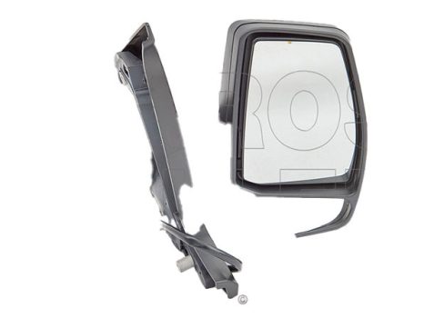 Ford Transit Custom 2012.09.01-2017.12.31 Visszapillantó tükör jobb, elektromos  állítás, domború, fűthető, villogós (17J9)