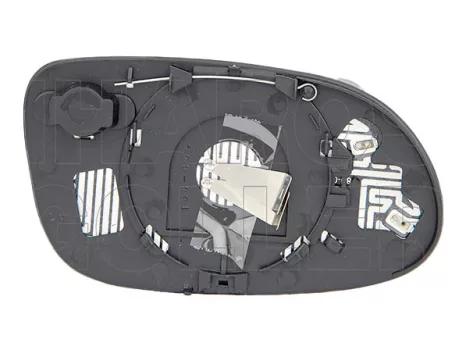 Mercedes A (W168) 1997.10.01-2001.04.30 Tükörlap cserélhető bal, aszférikus, fűthető, hőmérős csatl. (151X)