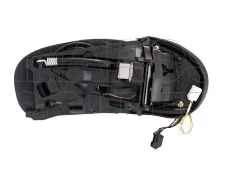 Mercedes C (W203) 2000.06.01-2006.12.31 Visszapillantó tükör jobb, elektromos  állítás, fűthető, villogós, elektromos behajtható.(9 pól.) (0XRZ)