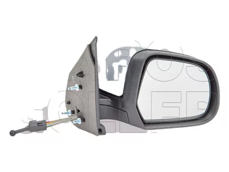 Nissan Micra (K13) 2010.09 01-2013.05.31 Visszapillantó tükör jobb, bowdenes állítható, domború, fényezendő (13LP)