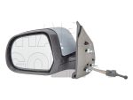   Nissan Micra (K13) 2010.09 01-2013.05.31 Visszapillantó tükör bal, bowdenes állítható, domború, fényezendő (13LR)