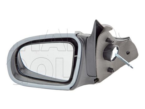 Opel Corsa B 1992.09.01-2000.08.31 Visszapillantó tükör bal, karral állítható, domború, fényezendő (154X)