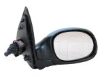   Peugeot 206 1998.09.01-2007.07.31 Visszapillantó tükör jobb, bowdenes állítás, fűthető, fényezendő, hőmérős  (0YDD)