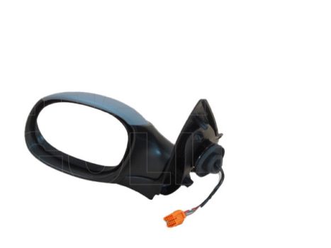 Peugeot 206 1998.09.01-2007.07.31 Visszapillantó tükör bal elektromos  állítás aszférikus fűthető fényez. CC (03-) (0163)