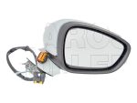   Peugeot 508 2010.01.01-2014.06.30 Visszapillantó tükör jobb, domború, fűthető, hőmérős , villogós, elektromos behajtható. fényezendő (14EZ)