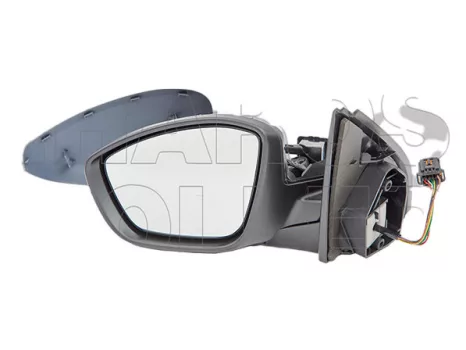 Peugeot 308 T9 2013.10.01-2017.08.01 Visszapillantó tükör bal domború elektromos  állítás fényezendő fűthető villogós (13B0)