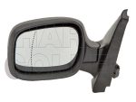   Nissan Kubistar 2003.10.01- Visszapillantó tükör bal, elektromos  állítás, fűthető, aszférikus, fekete (01-) (14FU)