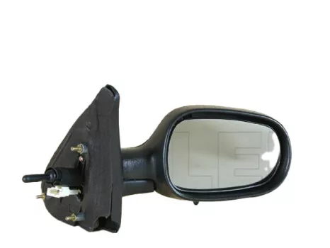 Renault Megane 1999.03.01-2002.08.31 Visszapillantó tükör jobb, bowdenes állítható,fényezendő,beép.hőmérő (0IKA)