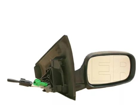 Renault Megane 2002.09.01-2005.12.31 Visszapillantó tükör jobb, bowdenes állítható, fényezendő, hőmérős (0JPE)