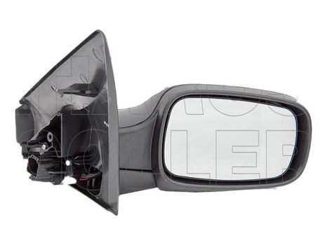 Dacia Logan 2004.11.01-2008.06.30 Visszapillantó tükör jobb, bowdenes, domború, fényezendő (14G7)