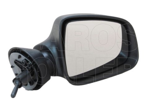 Dacia Logan 2008.07.01-2012.09.30 Visszapillantó tükör jobb, bowdenes állítható, domború (0TYI)