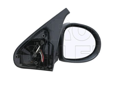 Renault Thalia 2008.11.01- Visszapillantó tükör jobb, domború,elektromos  állítás,fényezendő,hőmérős ,fűthető (002C)