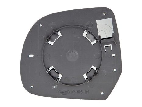 Dacia Dokker 2012.11.01 Tükörlap cserélhető jobb, domború, króm (0LUW)