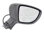   Renault Clio (Clio IV) 2012.11.01-2016.01.01 Visszapillantó tükör jobb, elektromos  állítás, domború, fűthető, hőmérős , villogós (14GG)