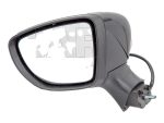   Renault Clio (Clio IV) 2012.11.01-2016.01.01 Visszapillantó tükör bal, elektromos  állítás, aszférikus, fűthető, villogós (14GH)