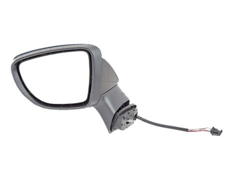 Renault Captur 2013.06.01-2016.08.30 Visszapillantó tükör bal, elektromos  állítás, fényezendő, aszférikus, fűthető, villogós (13B2)