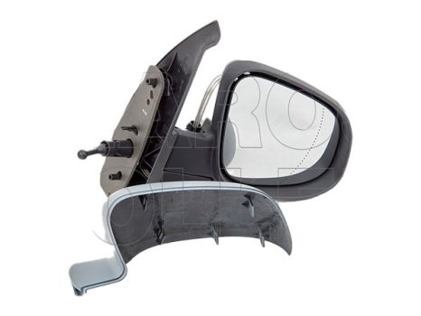 Mercedes Citan(W415) 2012.09.01- Visszapillantó tükör jobb, bowdenesállítható, aszférikus, fényezendő (14XT)