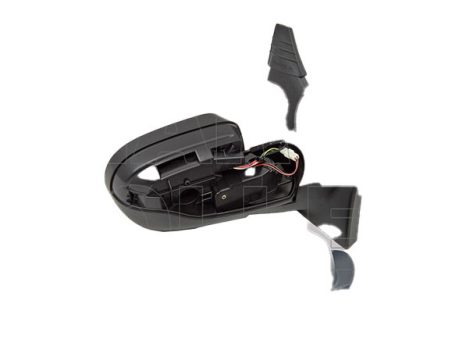 Renault Clio (Clio III) 2009.01.01-2012.10.31 Visszapillantó tükör jobb, elektromos  állítás fűthető fényezendő hőmérős  elektromos behajthatóajt. (1LTI)