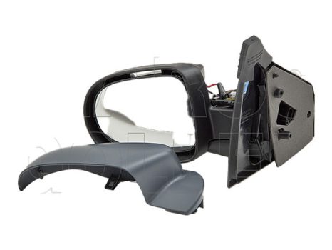 Renault Clio (Clio III) 2009.01.01-2012.10.31 Visszapillantó tükör bal, elektromos  állítás fűthető fényezendő elektromos behajthatóajt. (1LTJ)