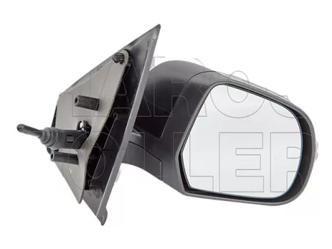 Dacia Dokker 2012.11.01 Visszapillantó tükör jobb, bowdenesállítható, domború, fekete (14WA)