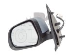   Dacia Dokker 2012.11.01 Visszapillantó tükör bal, elektromos  állítás, domború, fűthető, alapozott (14WG)