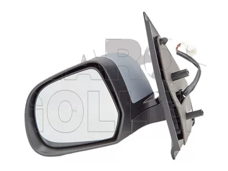 Dacia Dokker 2012.11.01 Visszapillantó tükör bal, elektromos  állítás, domború, fűthető, alapozott (14WG)