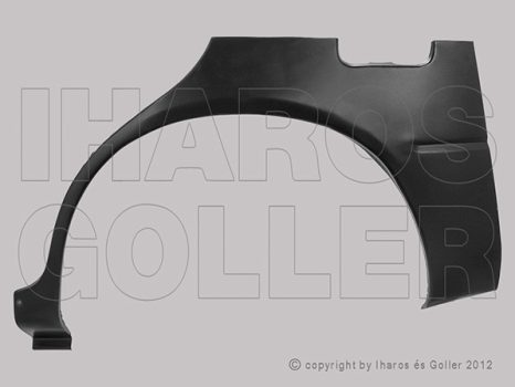 Kia Shuma 1997.09.01-2001.05.31 Hátsó sárvédő javítóív bal (0PWU)