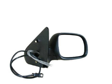 Seat Cordoba 1999.09.01-2002.08.31 Visszapillantó tükör jobb, bowdenes állítható, fekete (kis házas) (0IKM)