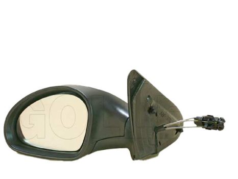 Seat Leon 1999.09.01-2005.12.31 Visszapillantó tükör bal, bowdenes állítás, aszférikus, fényezendő (03-) (0M3A)