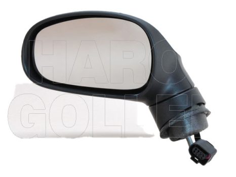 Seat Leon 2005.09.01-2009.02.28 Visszapillantó tükör bal, elektromos  állítható, aszférikus, fűthető, fényezendő (0UCS)