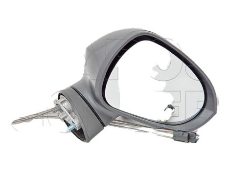 Seat Ibiza 2008.05.01-2012.03.23 Visszapillantó tükör jobb, bowdenesállítható, domború, fekete (13EM)