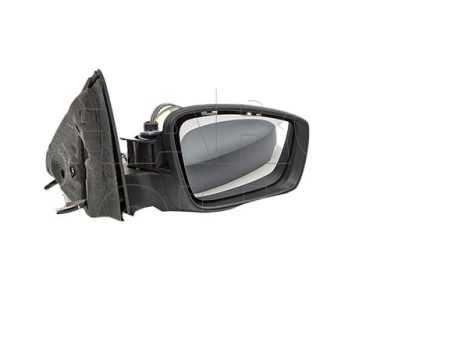 Skoda Fabia (NJ) 2014.10.01-2018.07.29 Visszapillantó tükör jobb, bowdenes állítás, domború, villogós, fényezendő (149E)